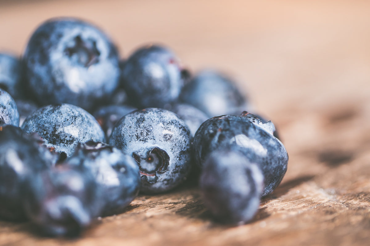 Batido de proteína de arándanos