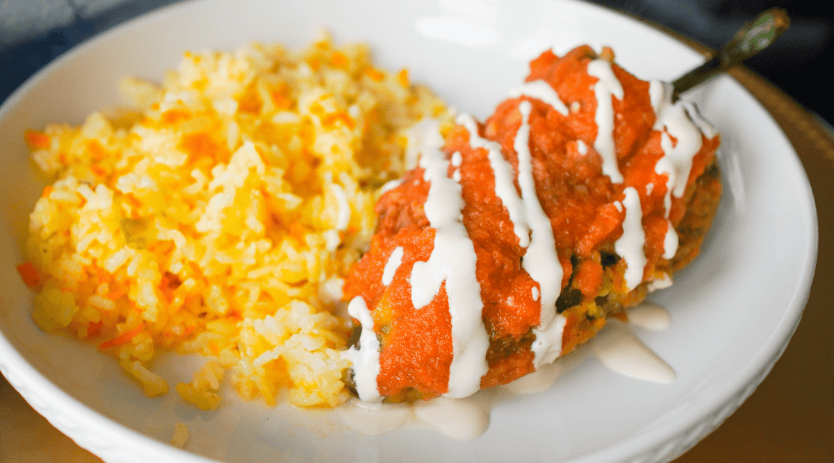 Chiles Rellenos Veganos Carbonizados Con Queso Fresco