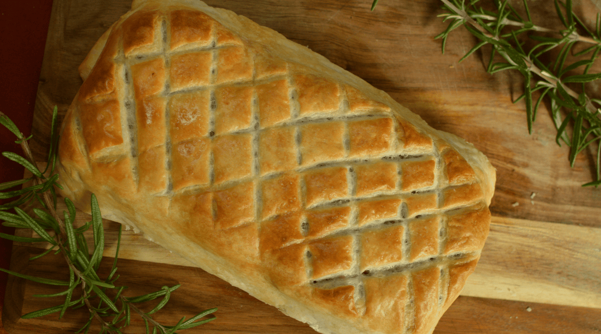 Un delicioso Wellington vegano para tu mesa festiva