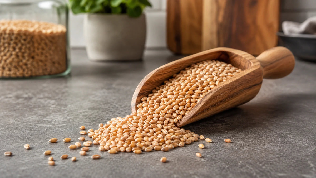 Hearty Whole Wheat Bread with Wheat Berries
