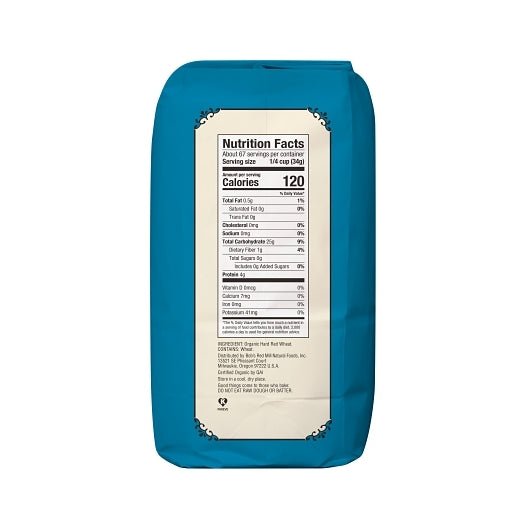 Unbleached White All-Purpose Flour, Organic, Bob's Red Mill, Flour - Country Life Natural Foods