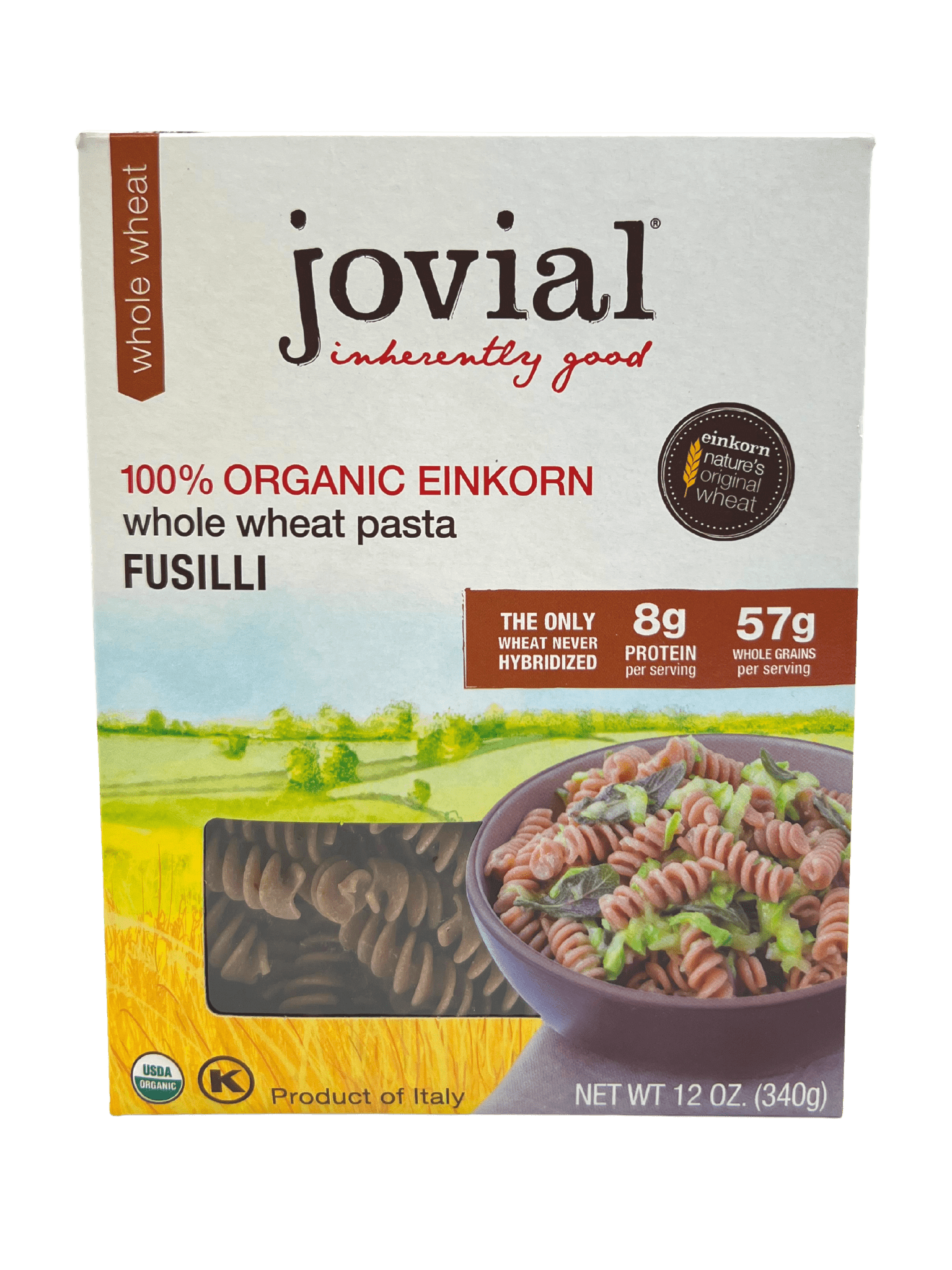 Fusilli, Einkorn, Organic, Jovial, Pasta & Noodles - Country Life Natural Foods