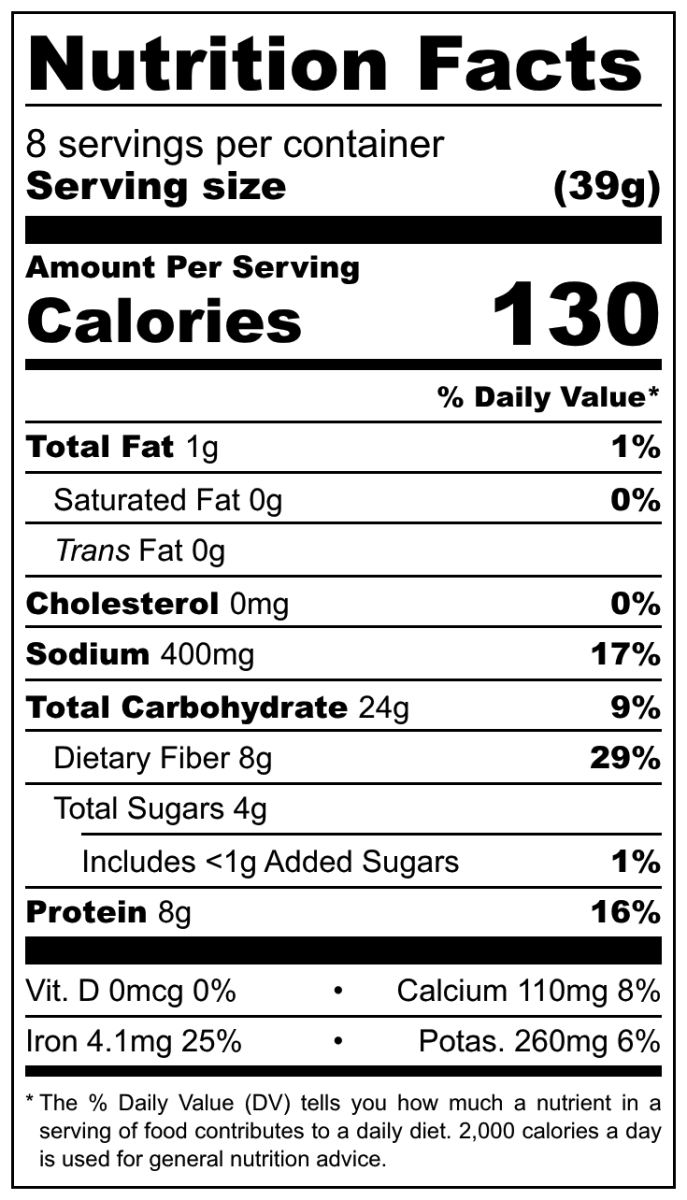 Instant Chili, Wheat Free, CLNF Easy Meals - Country Life Natural Foods