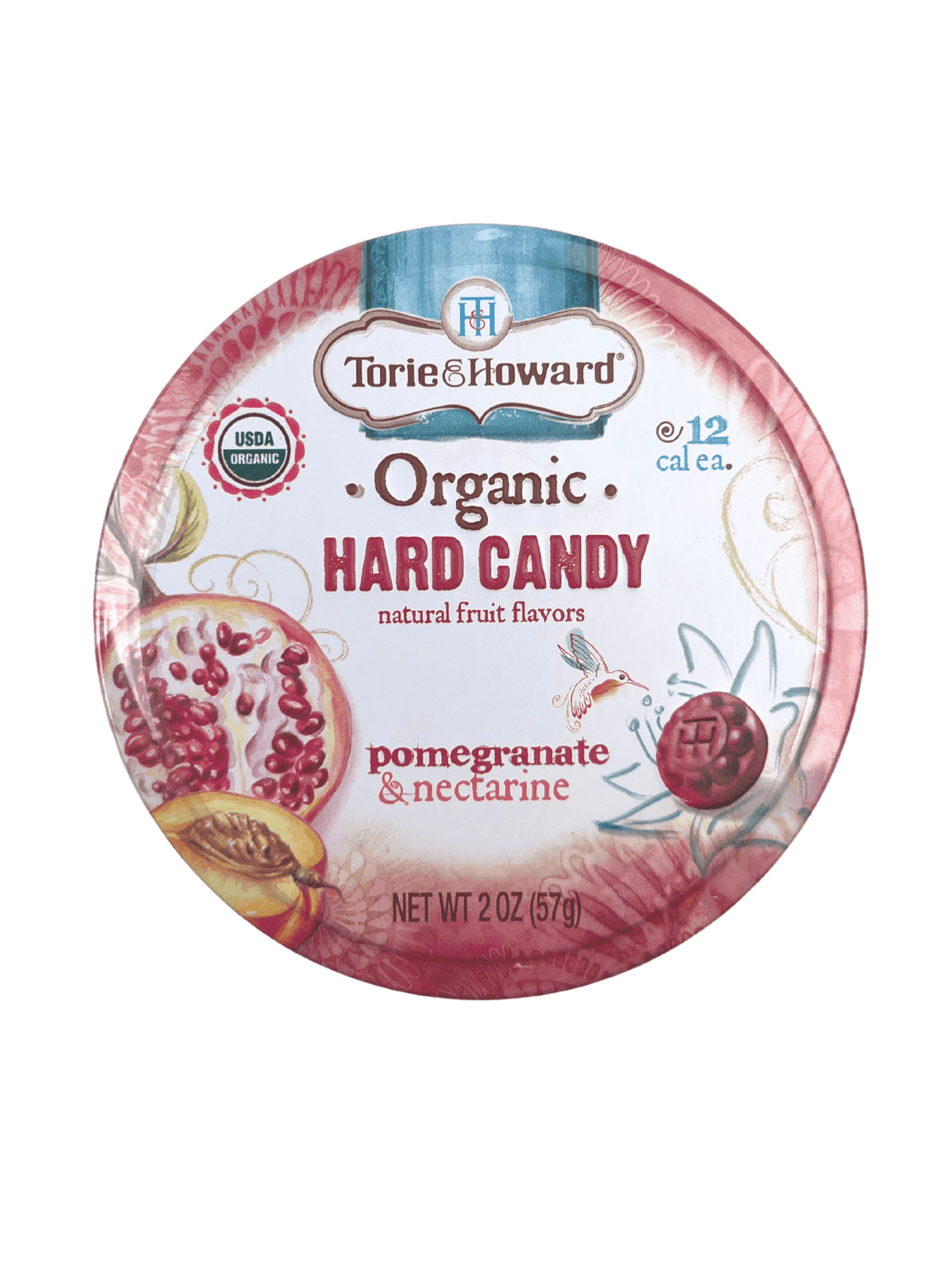 Hard Candy, Organic, Pomegranate & Nectarine, Candy - Country Life Natural Foods