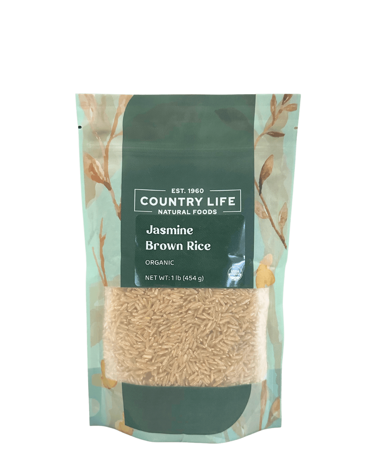 Jasmine Rice, Brown, Organic, Rice - Country Life Natural Foods
