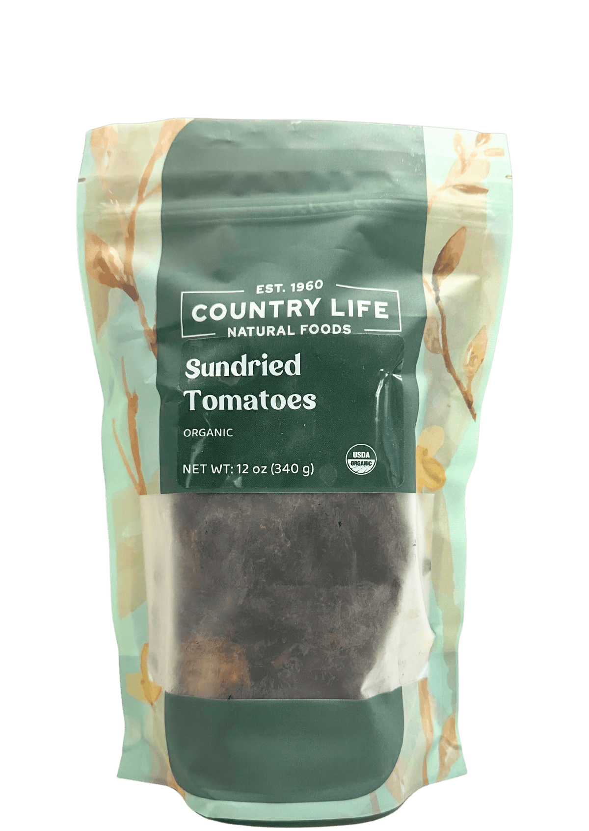 Tomato, Organic, Sundried, Halves, Dried Vegetables - Country Life Natural Foods