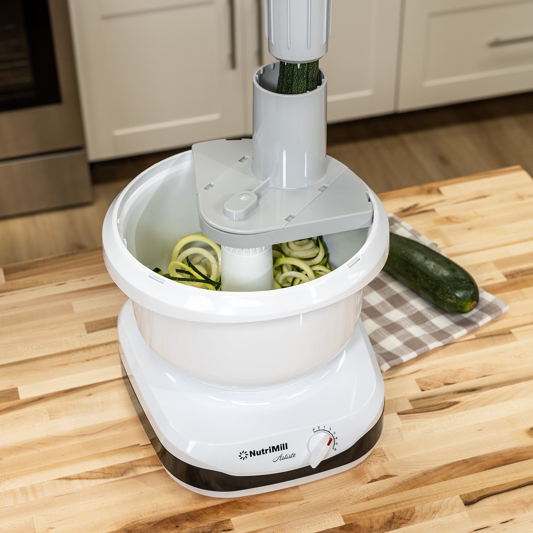Spiralizer Attachment, Kitchen Mixer Attachment - Country Life Natural Foods
