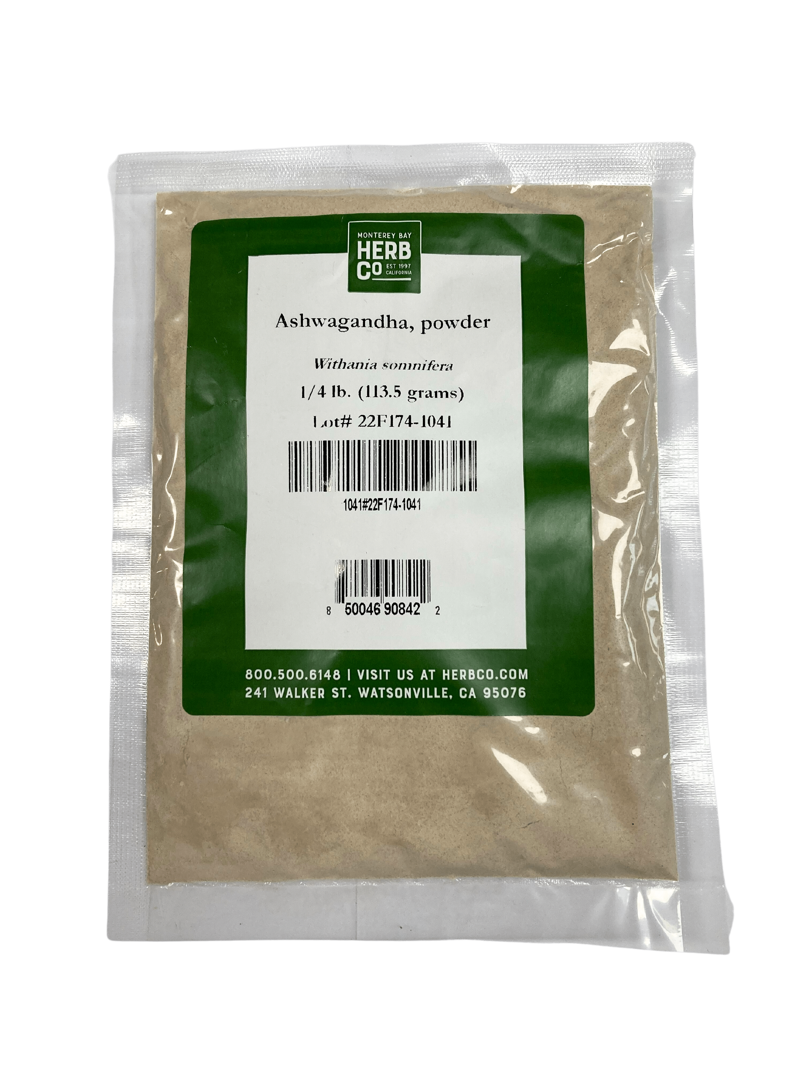 Ashwagandha Powder, Herbs - Country Life Natural Foods