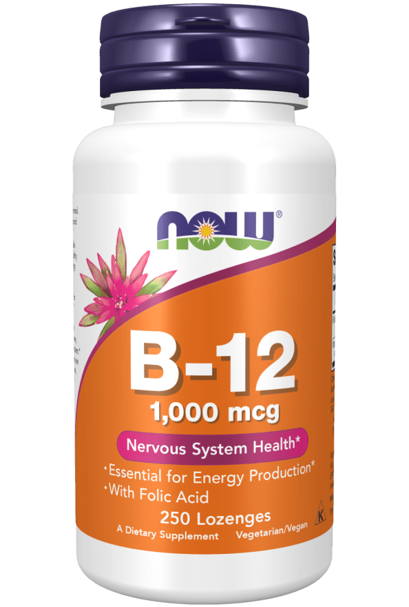 B-12 1,000mcg 250 Count, Vitamins & Supplements - Country Life Natural Foods
