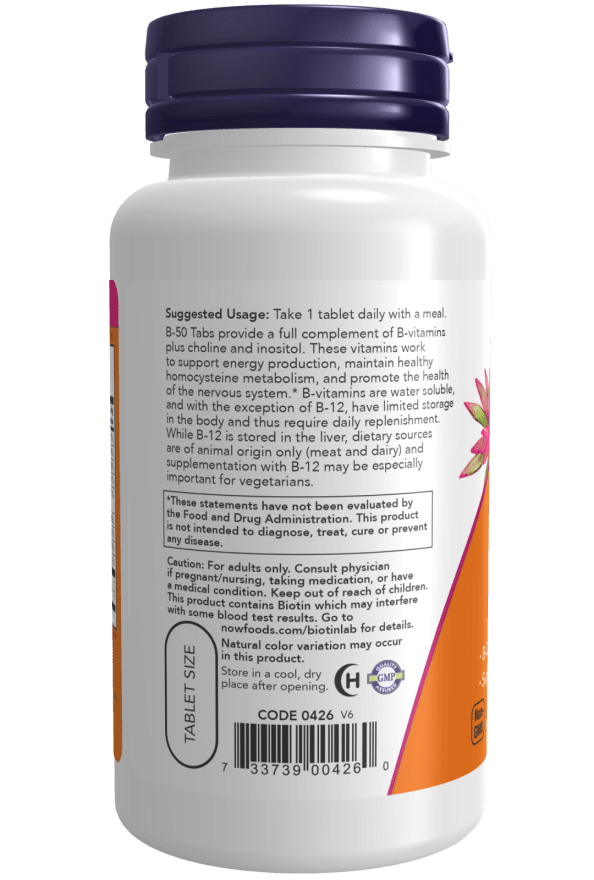 B-50 Tablets, Vitamins & Supplements - Country Life Natural Foods