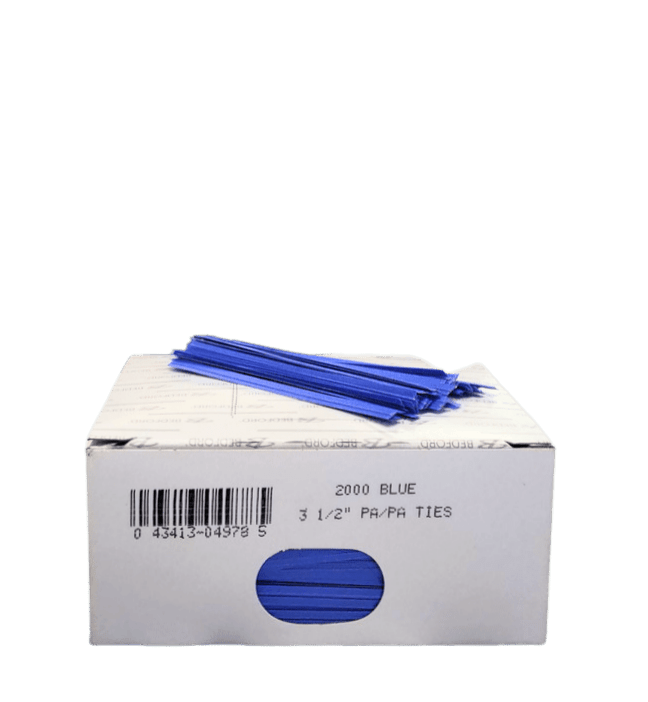 Bag Ties, Paper, 3.5", 2000 Count, Food Storage - Country Life Natural Foods