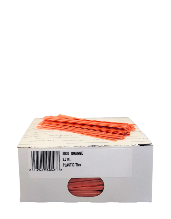Bag Ties, Plastic, 3.5