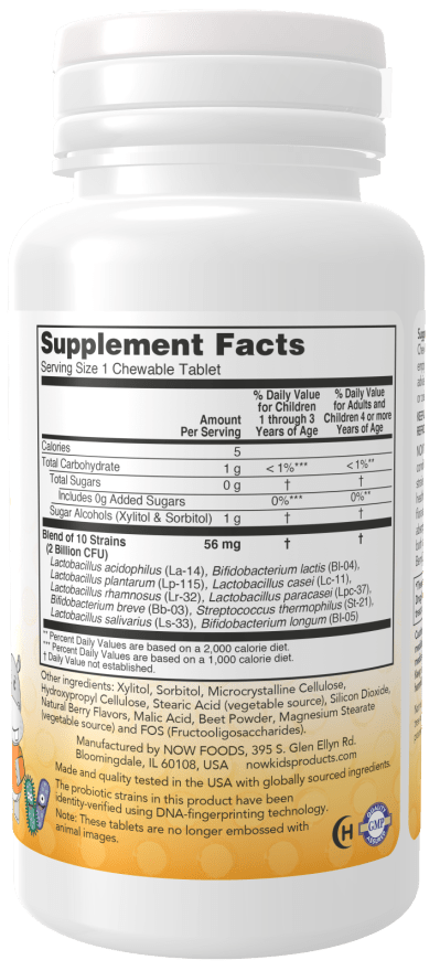 Berry Dophilus Chewables, Vitamins & Supplements - Country Life Natural Foods