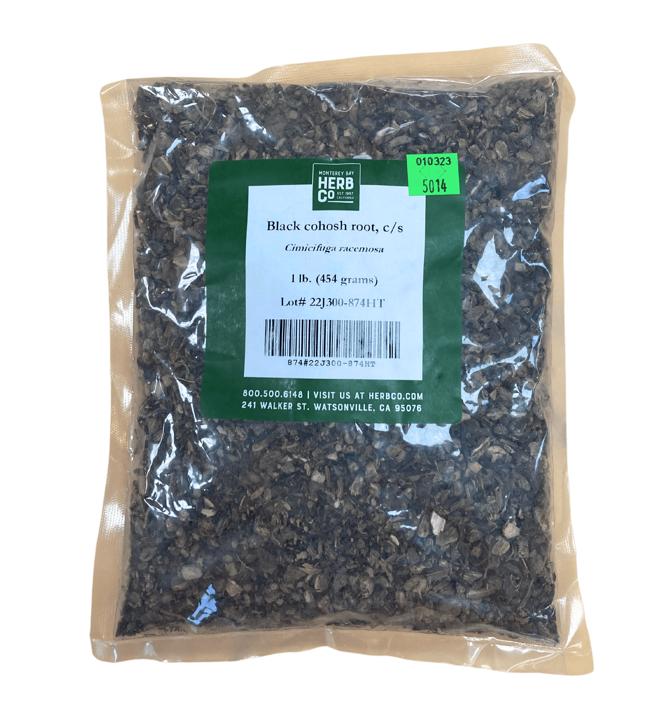 Black Cohosh Root, Cut, Sifted, Herbs - Country Life Natural Foods
