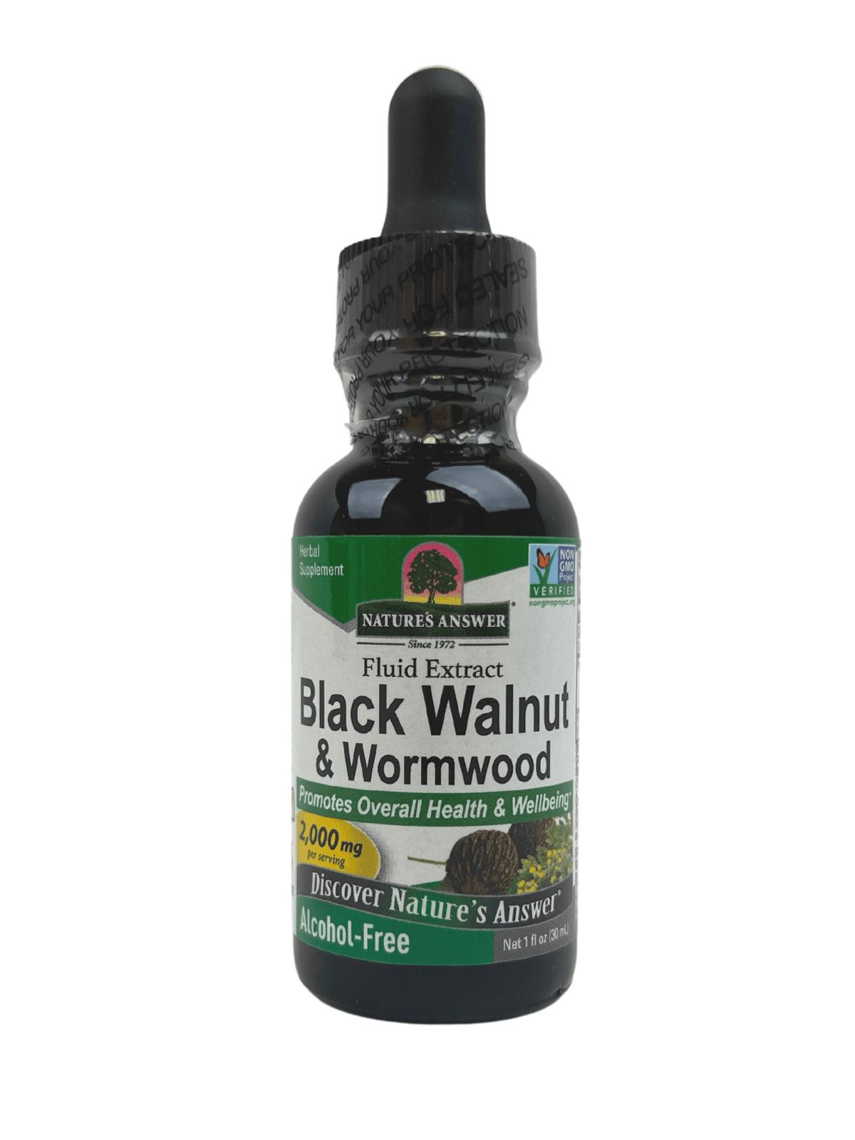 Black Walnut & Wormwood Tincture, Vitamins & Supplements - Country Life Natural Foods