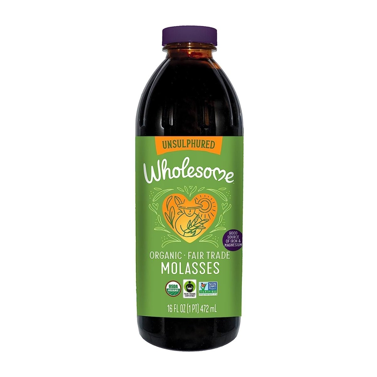Blackstrap Molasses, Organic, Wholesome, Other Sweeteners - Country Life Natural Foods