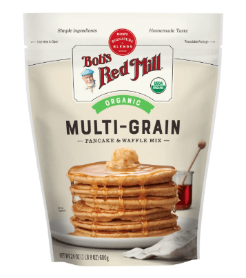 Pancake & Waffle Mix, Multi-Grain, Organic, Bob's Red Mill, Cooking & Baking Ingredients - Country Life Natural Foods