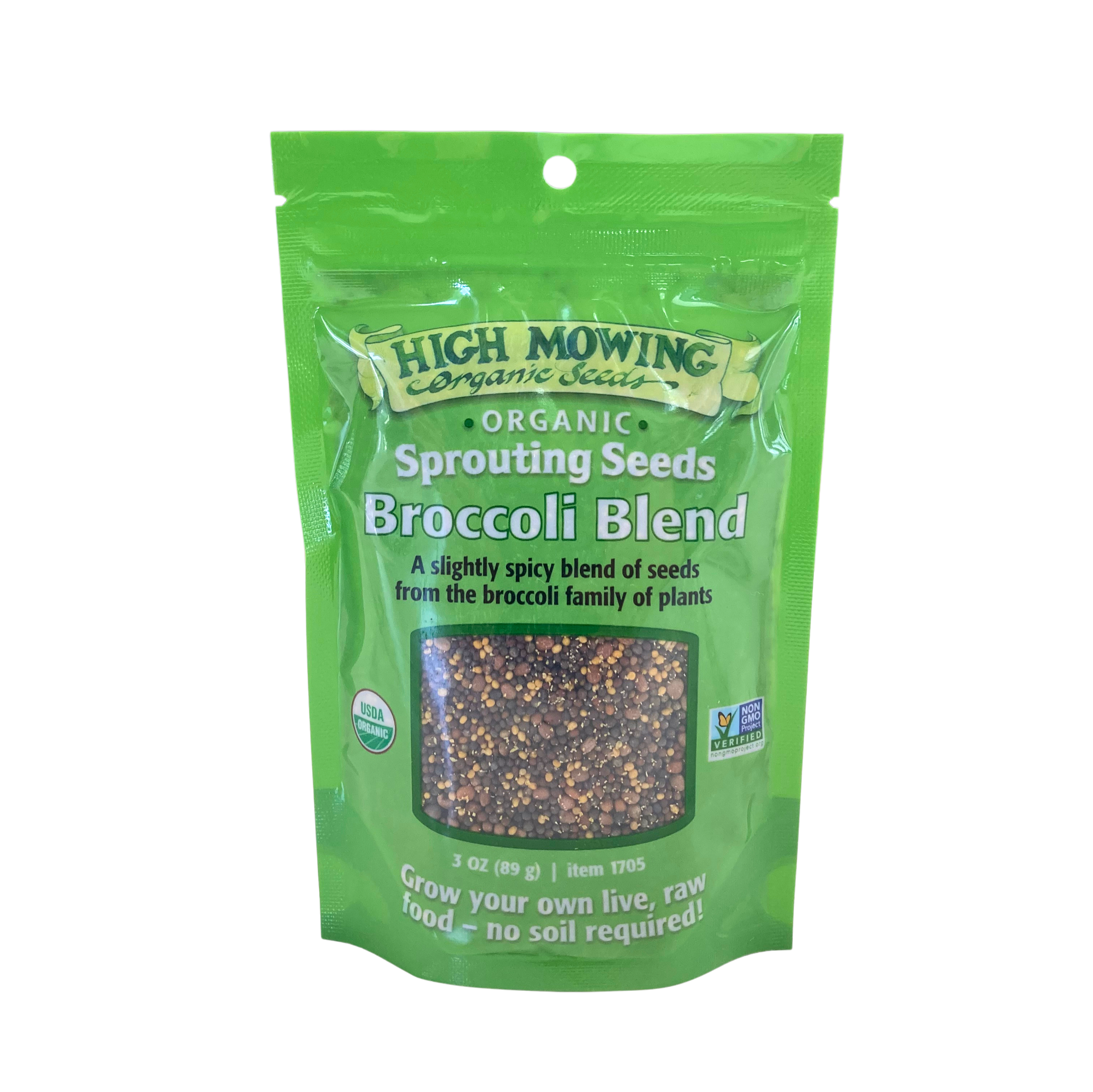 Sprouting Seeds, Organic, High Mowing, Seeds - Country Life Natural Foods