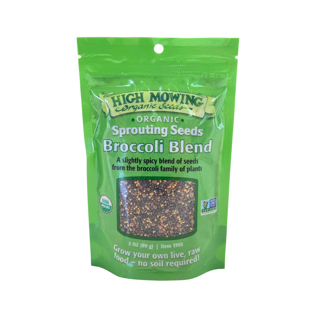Sprouting Seeds, Organic, High Mowing, Seeds - Country Life Natural Foods