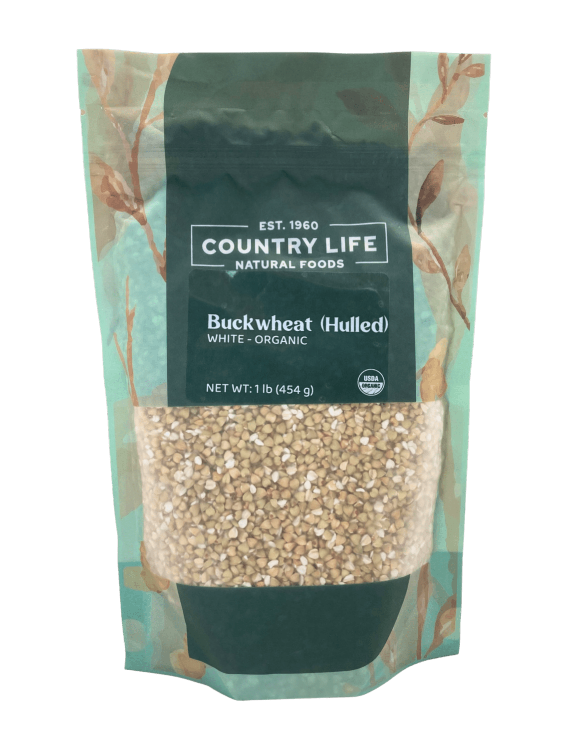 Buckwheat, White, Hulled, Organic, Grains - Country Life Natural Foods
