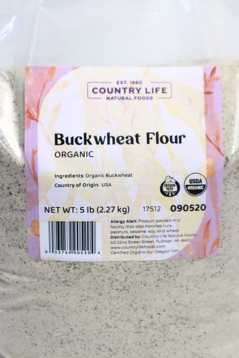Buckwheat Flour, Organic, Flour - Country Life Natural Foods