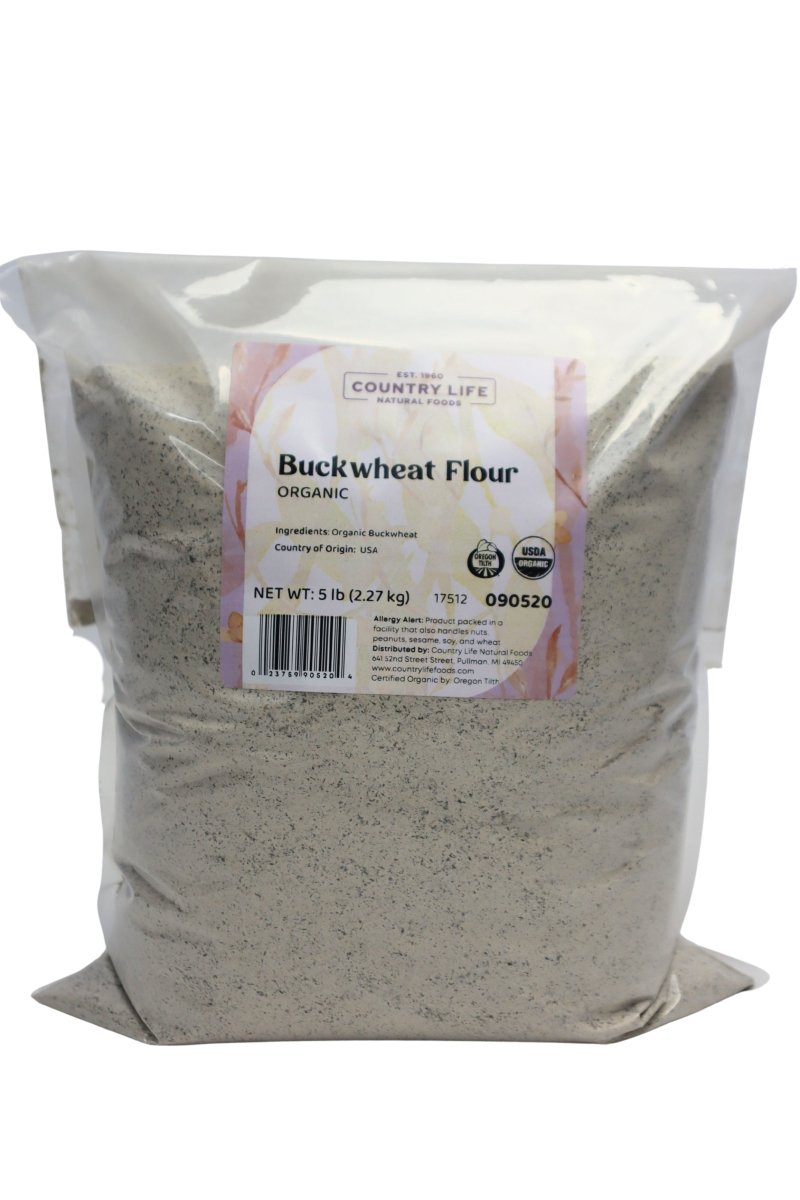Buckwheat Flour, Organic, Flour - Country Life Natural Foods