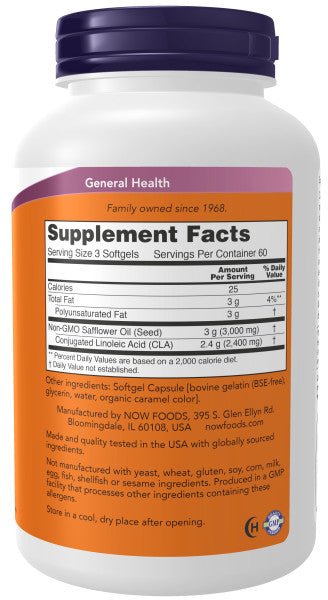 CLA (Conjugated Linoleic Acid) 800 mg, Vitamins & Supplements - Country Life Natural Foods