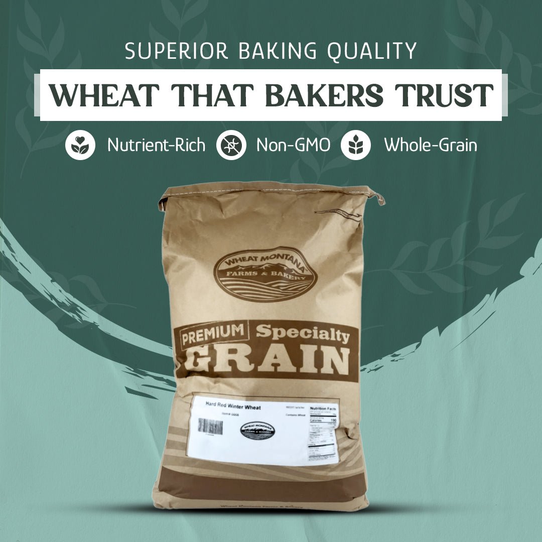 Wheat Berries, Bronze Chief (Red), Certified Glyphosate Free, Grains - Country Life Natural Foods