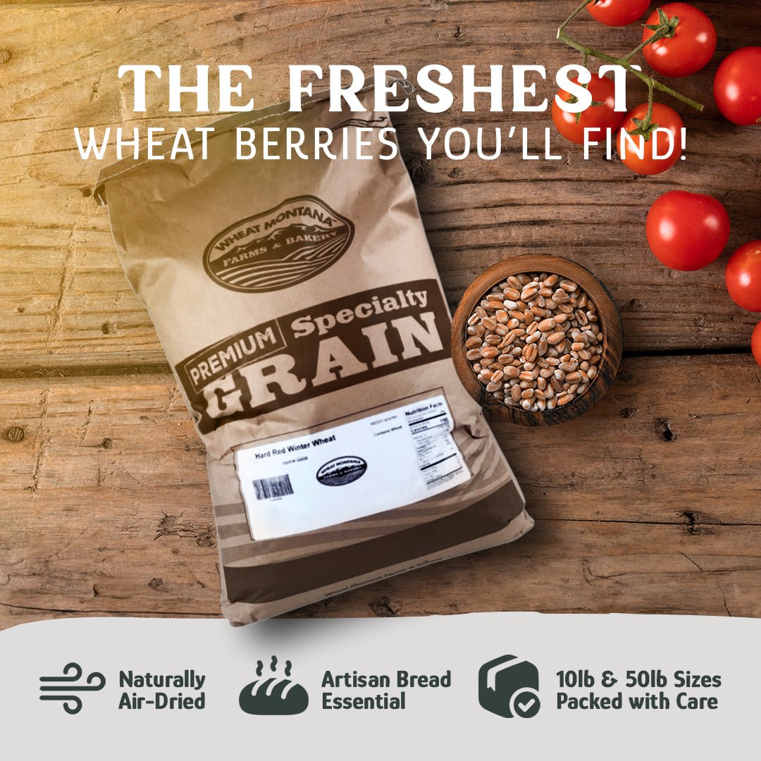 Wheat Berries, Bronze Chief (Red), Certified Glyphosate Free, Grains - Country Life Natural Foods
