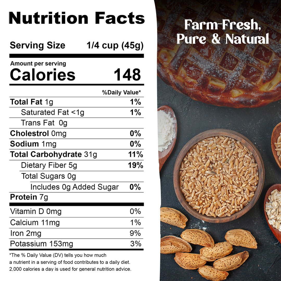 Wheat Berries, Bronze Chief (Red), Certified Glyphosate Free, Grains - Country Life Natural Foods