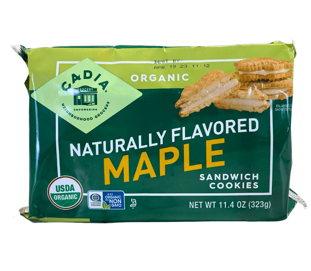 Sandwich Cookies, Organic, Cadia, Cookies - Country Life Natural Foods
