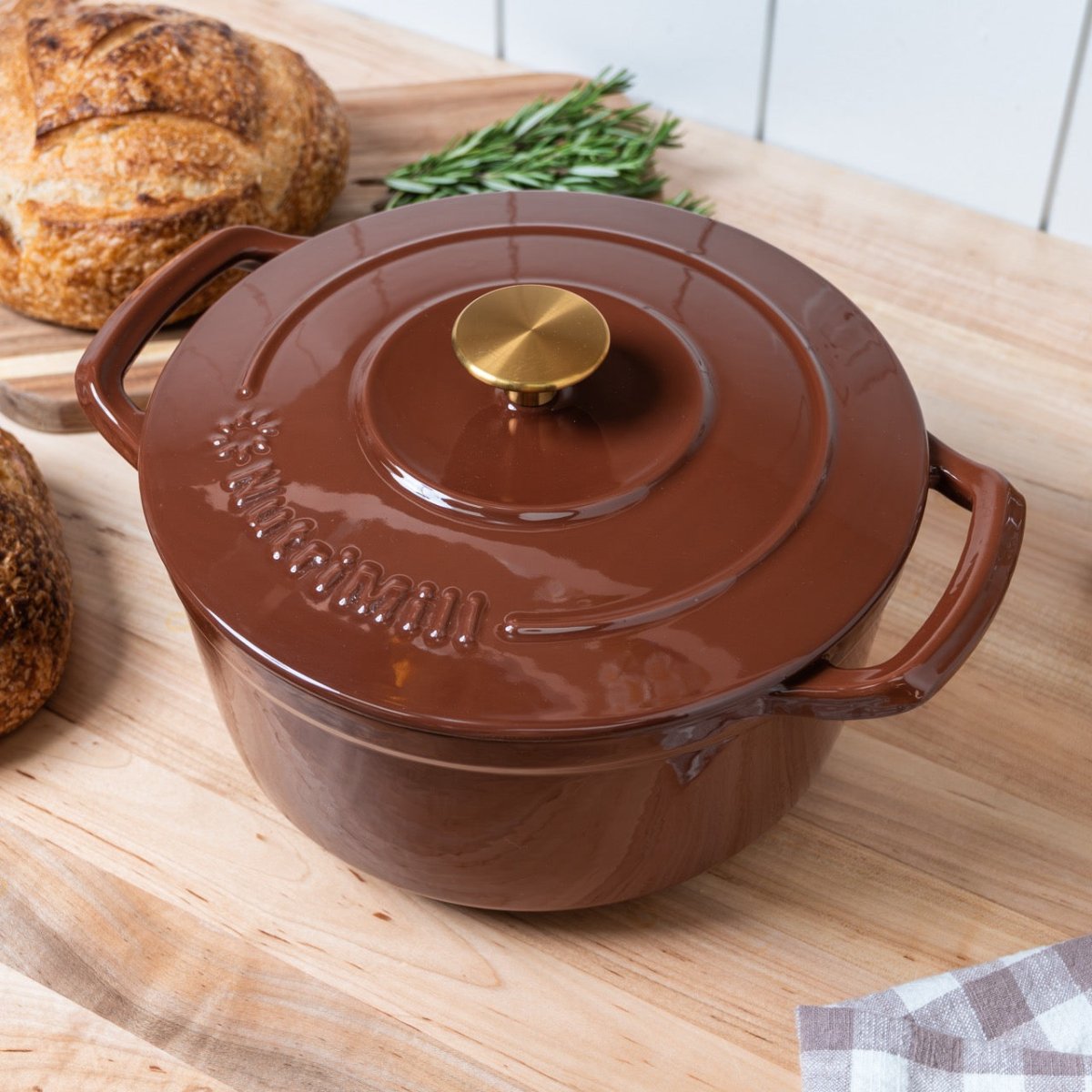 Enameled Cast Iron Dutch Oven, Kitchen Accessory - Country Life Natural Foods