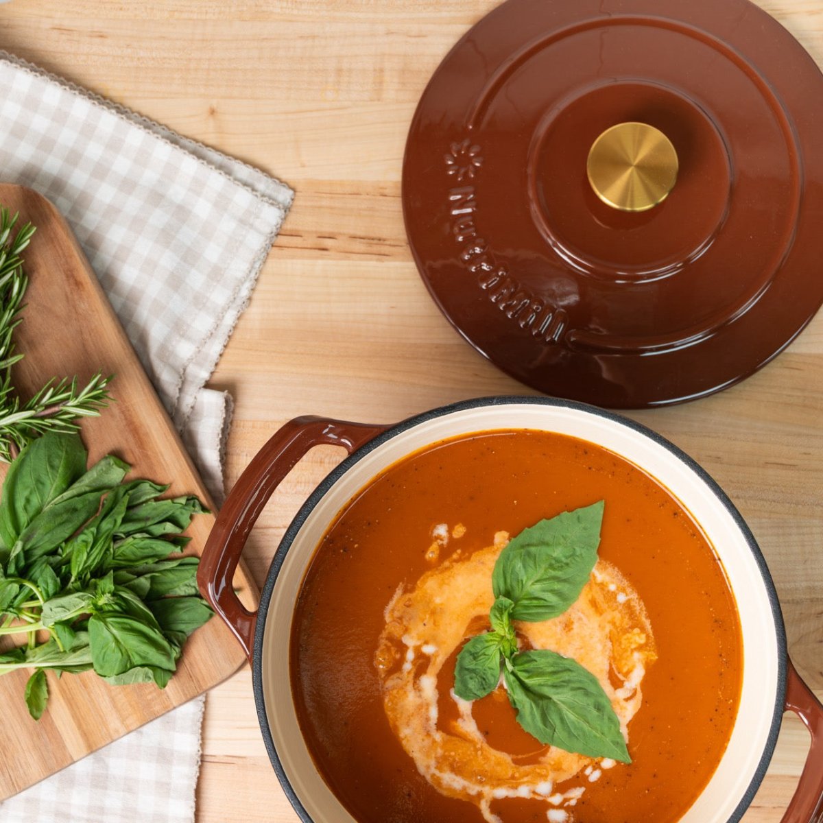 Enameled Cast Iron Dutch Oven, Kitchen Accessory - Country Life Natural Foods