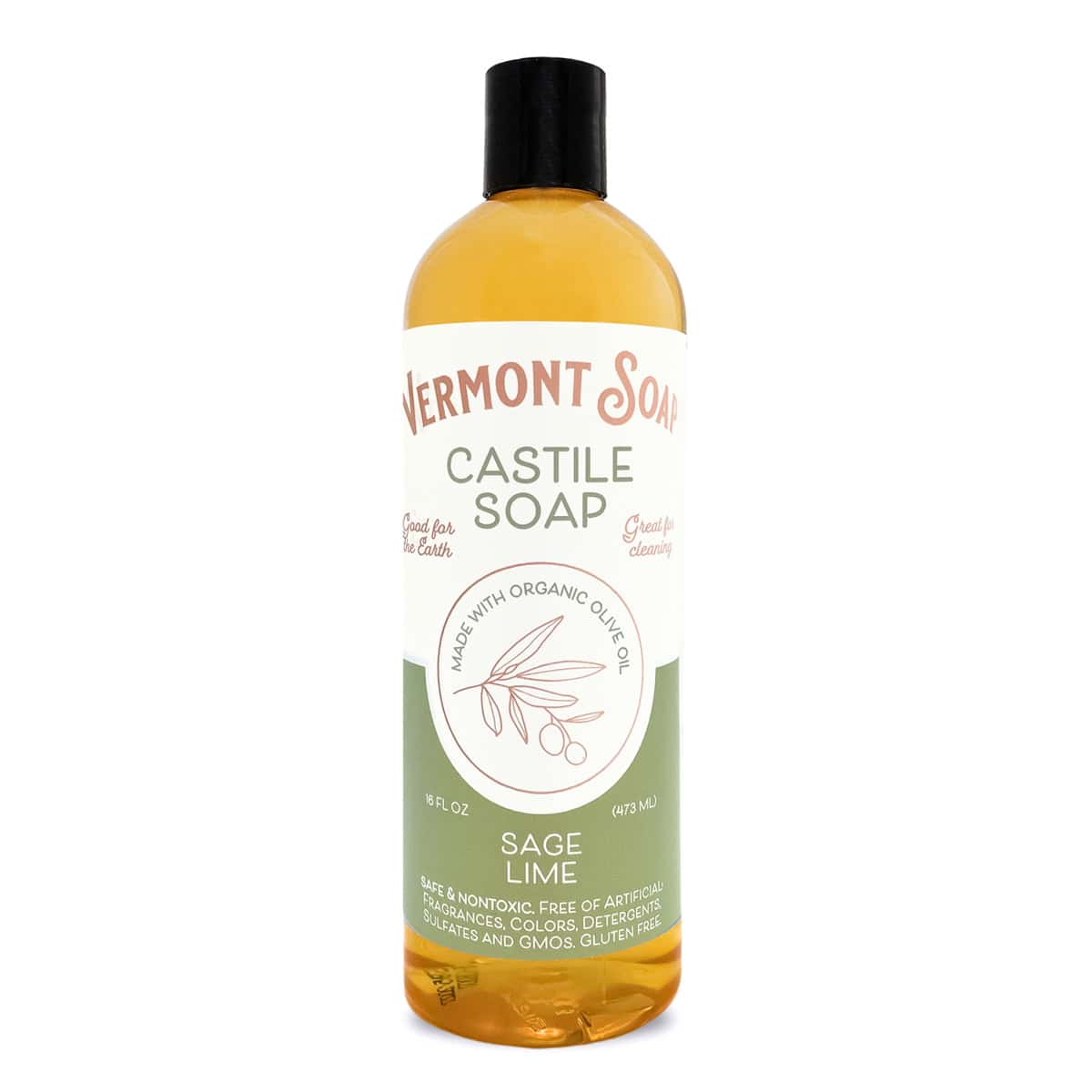 Castile Soap, Liquid, Vermont Soap, Soaps - Country Life Natural Foods
