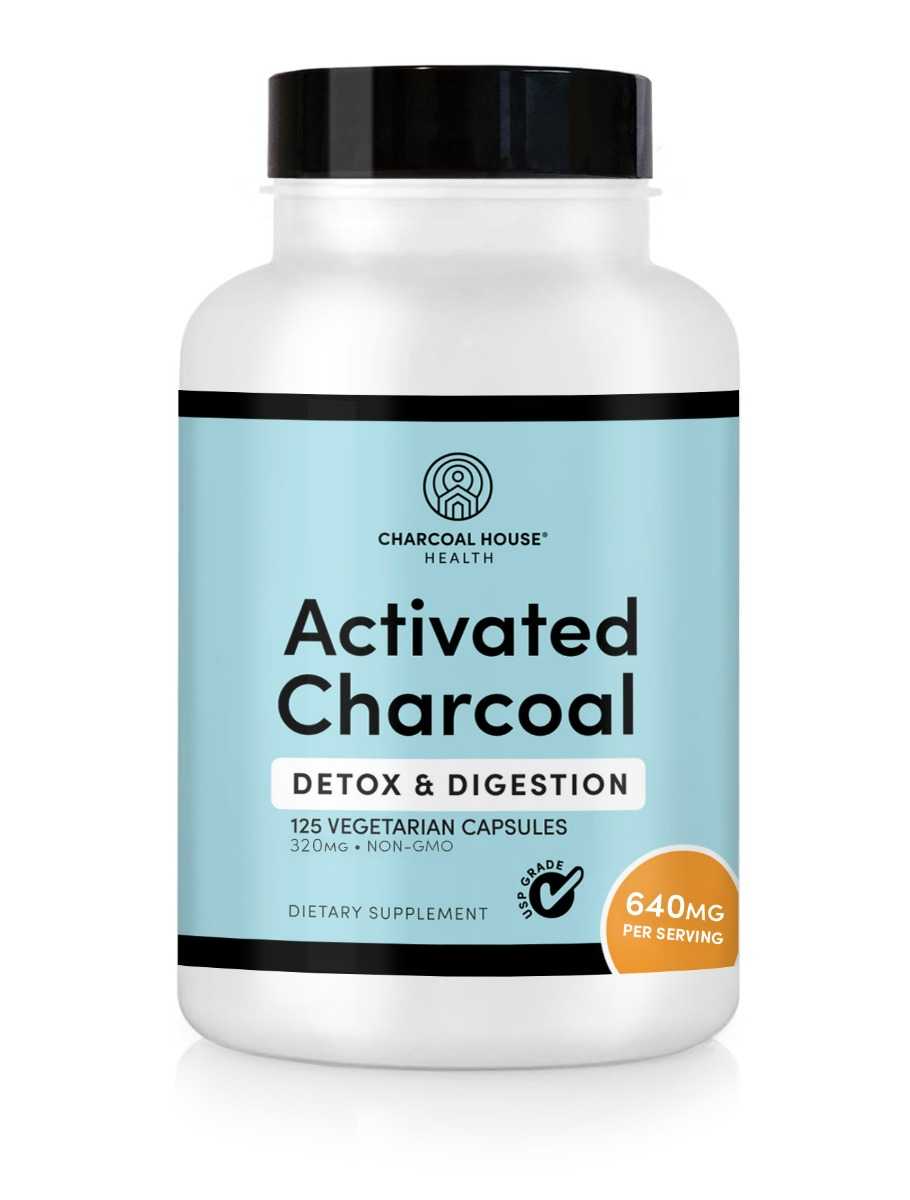 Charcoal Capsules, Vitamins & Supplements - Country Life Natural Foods