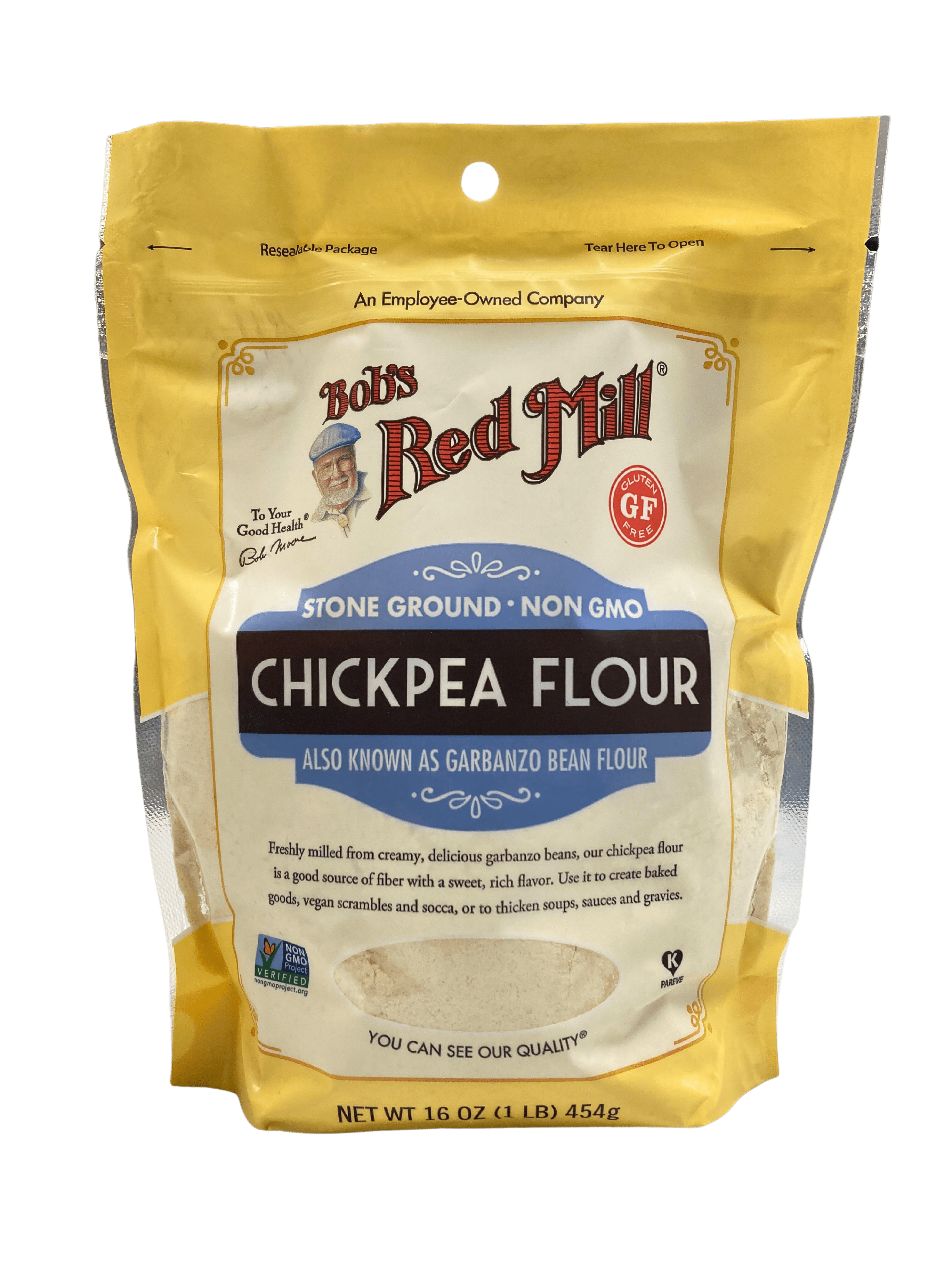 Chickpea (Garbanzo Bean) Flour, Gluten-Free, Bob's Red Mill, Flour - Country Life Natural Foods