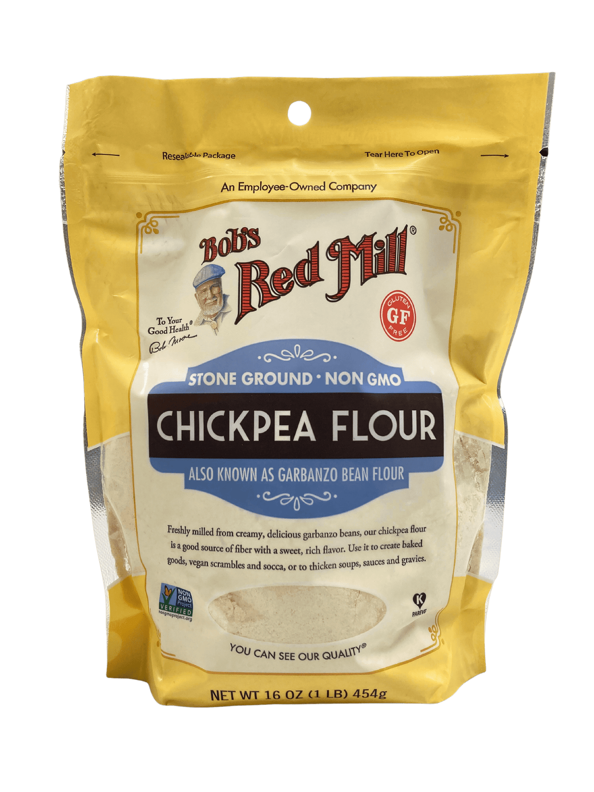Chickpea (Garbanzo Bean) Flour, Gluten-Free, Bob's Red Mill, Flour - Country Life Natural Foods