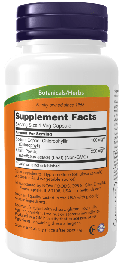 Chlorophyll 100 mg, Vitamins & Supplements - Country Life Natural Foods