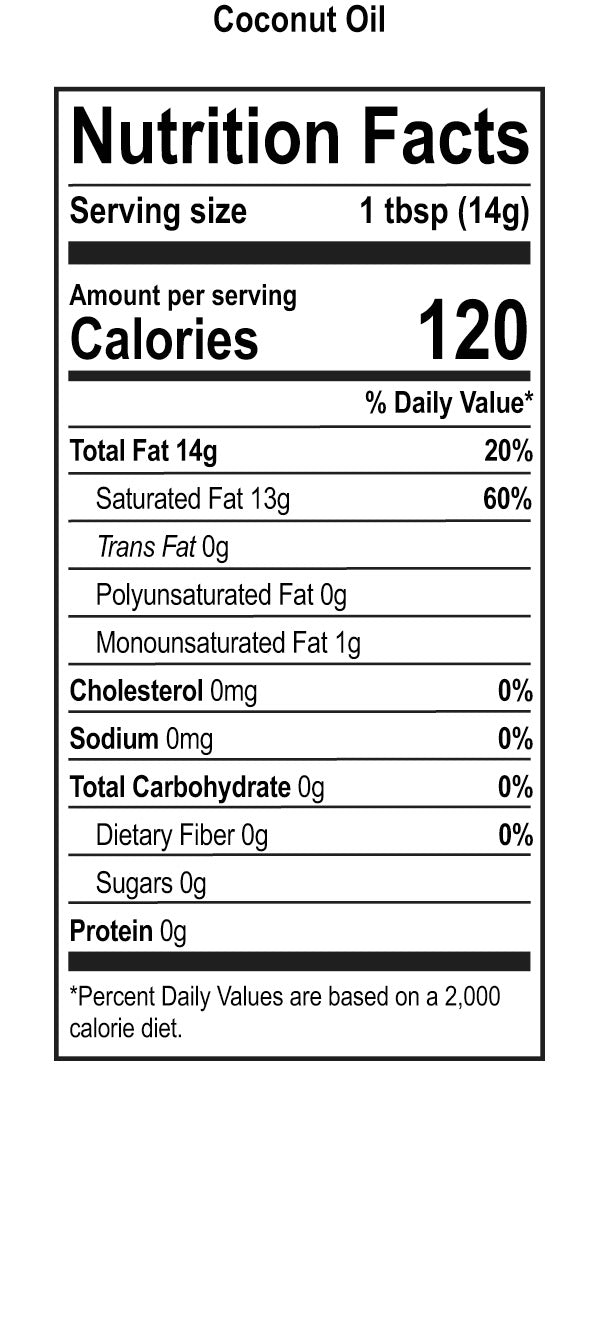 Coconut Oil, Oil & Vinegar - Country Life Natural Foods