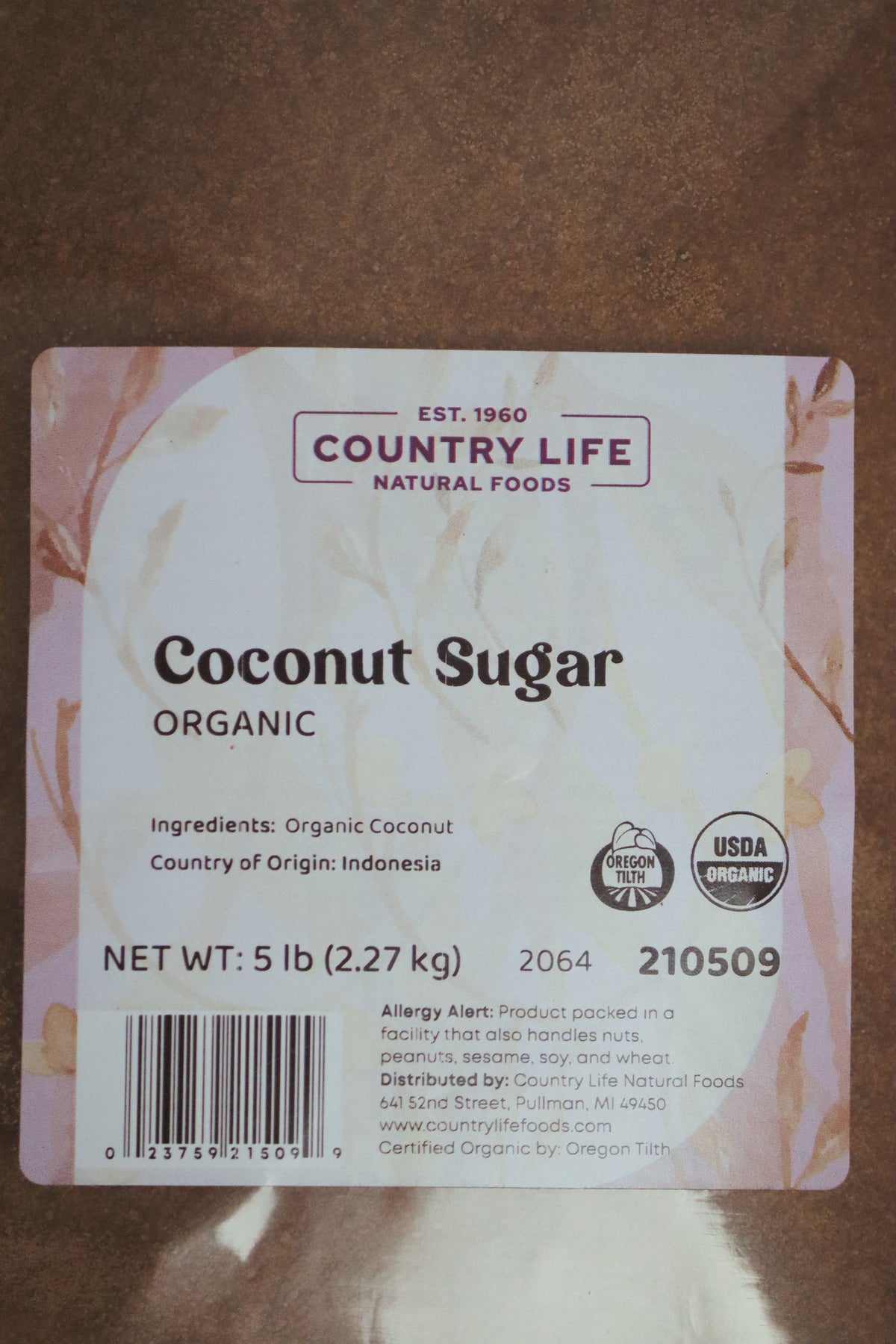 Coconut Sugar, Organic, Other Sweeteners - Country Life Natural Foods