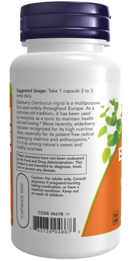 Elderberry 500mg, Vitamins & Supplements - Country Life Natural Foods