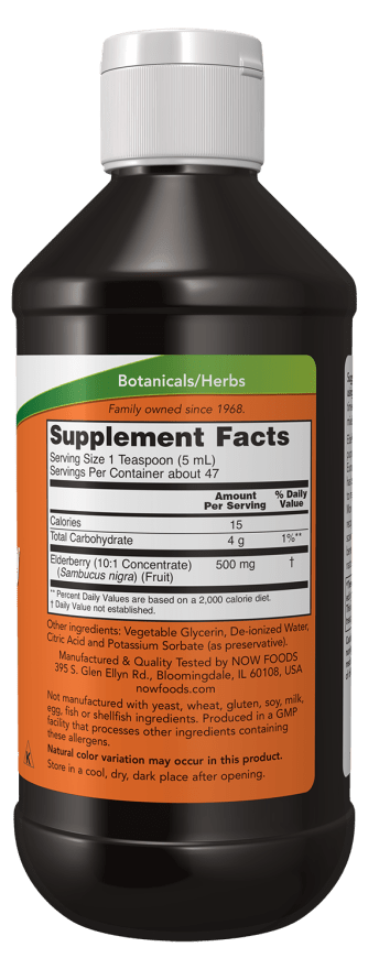 Elderberry Liquid, Vitamins & Supplements - Country Life Natural Foods
