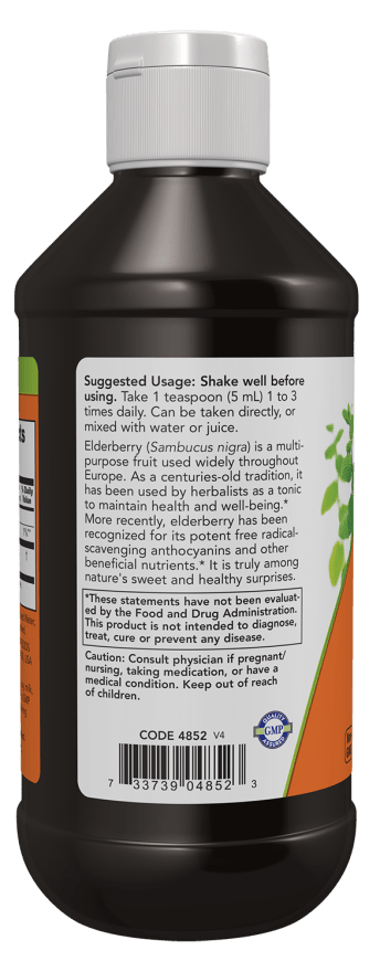 Elderberry Liquid, Vitamins & Supplements - Country Life Natural Foods