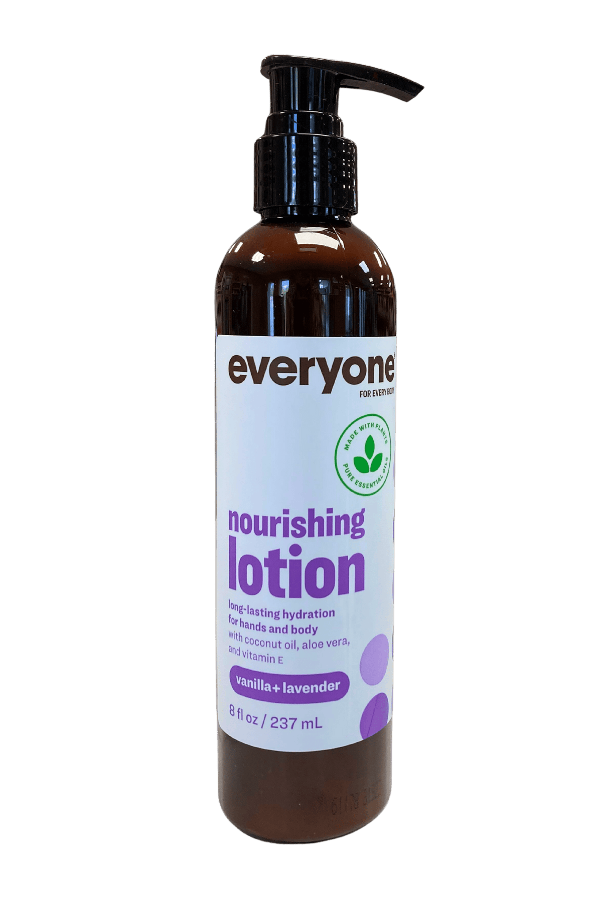 Lotion, Everyone Nourishing, Vanilla Lavender, 8oz, Lotions Moisturizers & Oils - Country Life Natural Foods