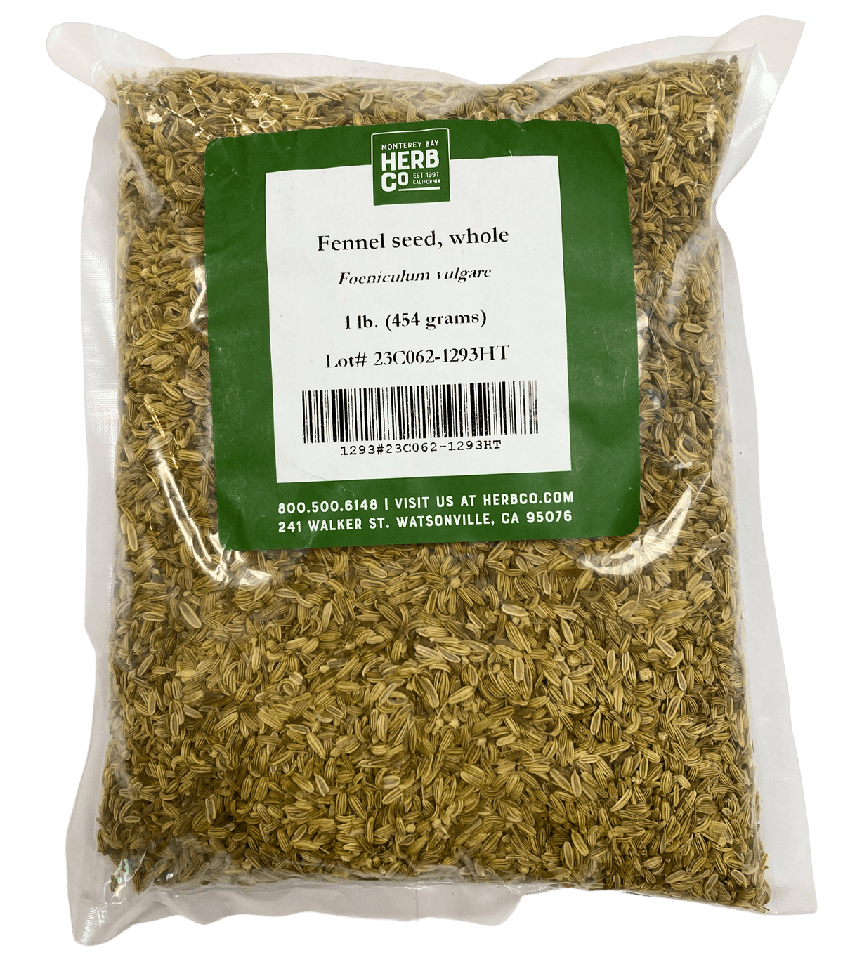 Fennel Seed, Whole, Herbs - Country Life Natural Foods