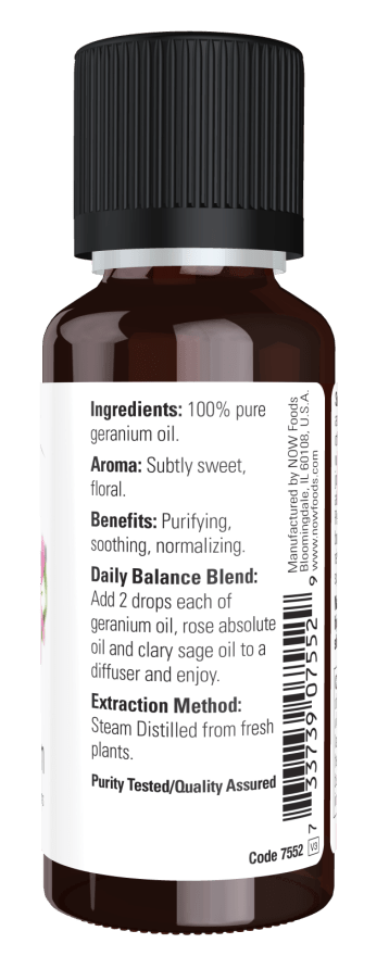 Geranium Essential Oil, Essential Oils - Country Life Natural Foods