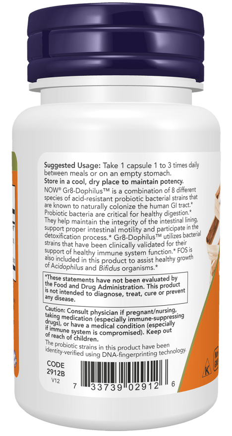 Gr8-Dophilus™ Veg Capsules - Probiotics, Vitamins & Supplements - Country Life Natural Foods