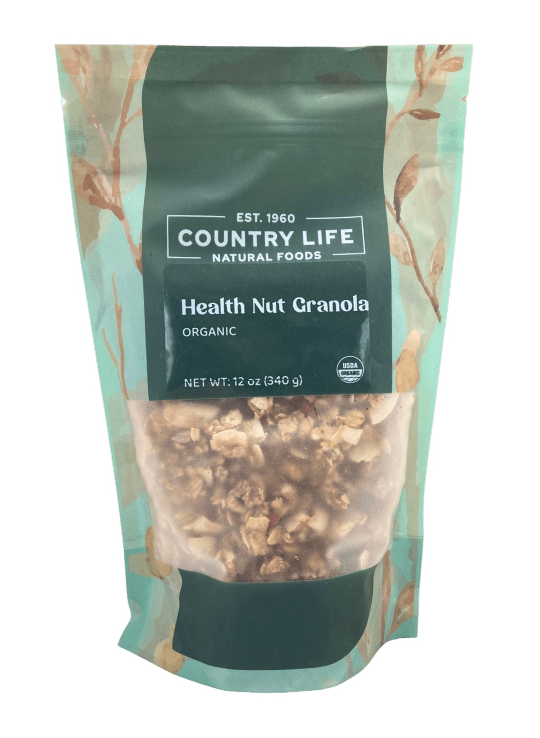 Slow-Baked Health Nut Granola, Organic, Cereals & Granolas - Country Life Natural Foods