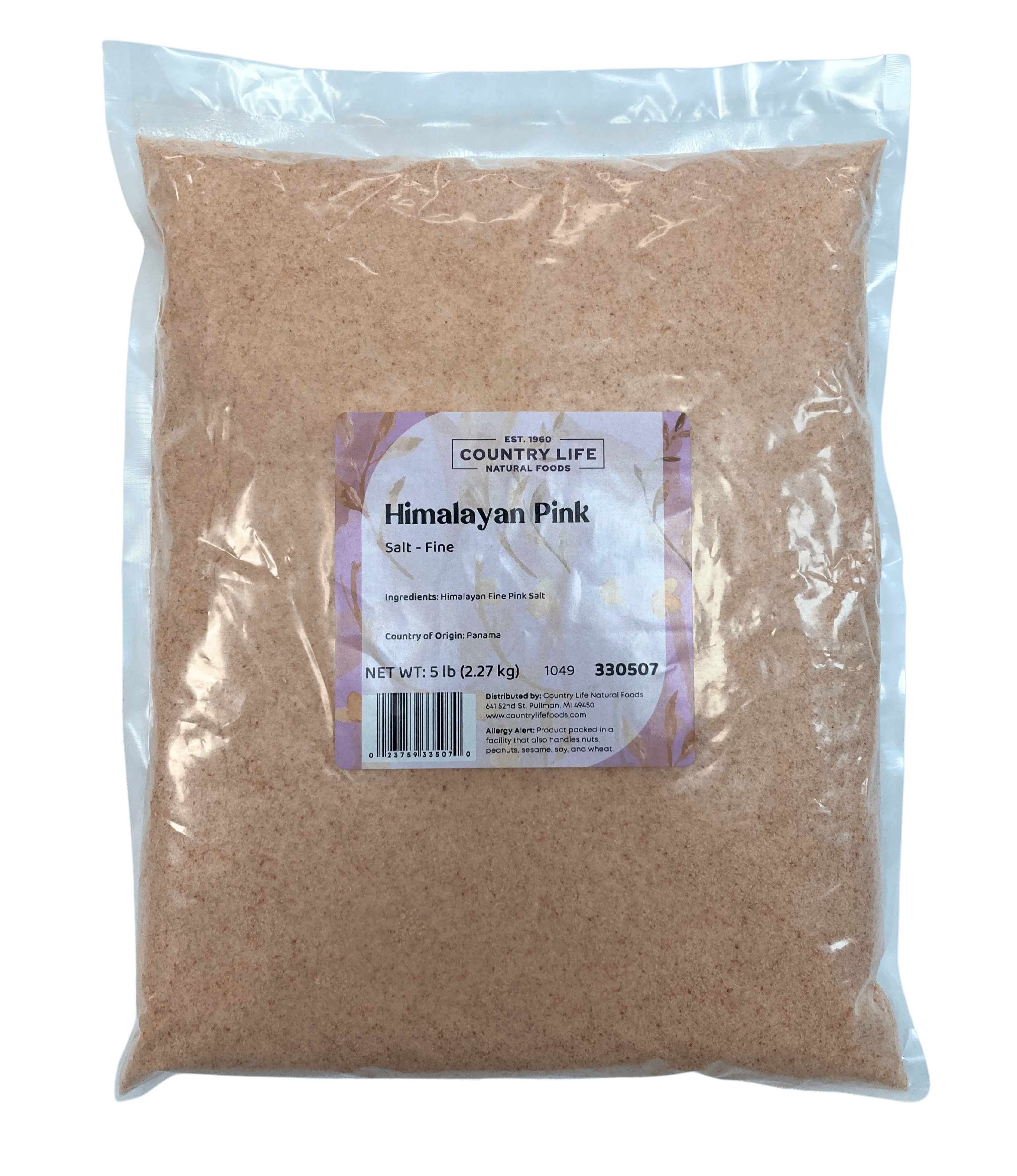 Himalayan Pink Salt, Fine, Herbs Spices & Seasonings - Country Life Natural Foods