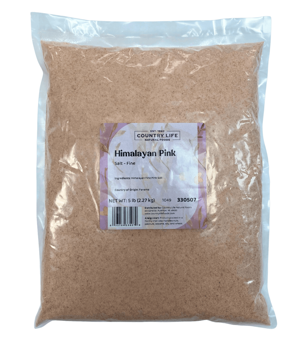 Himalayan Pink Salt, Fine, Herbs Spices & Seasonings - Country Life Natural Foods